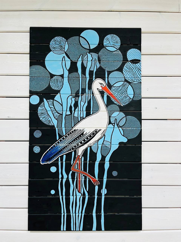 Пример окраски